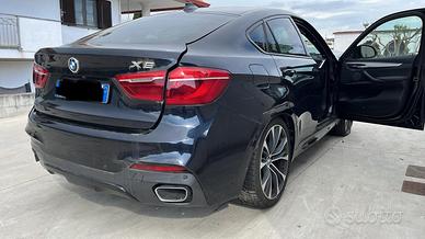 BMW X6 F86 30d M Sport 2018 Sinistrata Incidentata