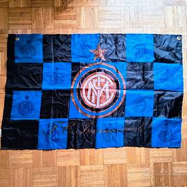 BANDIERA CALCIO INTER ORIGINALE FOOTBALL ITALIA