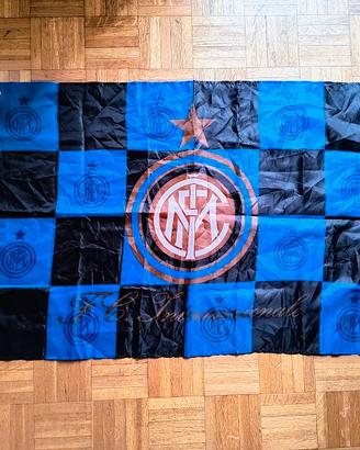 BANDIERA CALCIO INTER ORIGINALE FOOTBALL ITALIA
