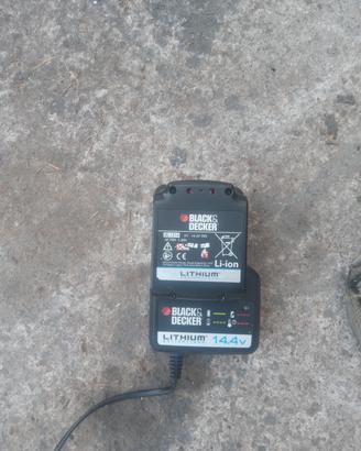 batteria caricabatterie 14,4 v black decker
