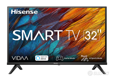 elevisore - HISENSE Serie A4K - Smart TV - 32" HD