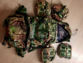 Zaino 90 lt originale esercito italiano para'