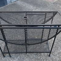 Tavolino in ferro da esterno