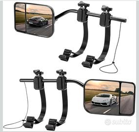 Specchietti supplementari traino caravan/rimorchio