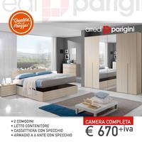 -Camera da letto moderna - 3 colori a scelta 3409