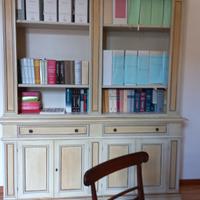 libreria legno massello