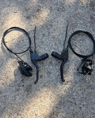 Kit freni a disco meccanici bici/e-bike