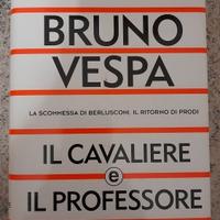 Libro Il cavaliere e il professore di Vespa -nuovo