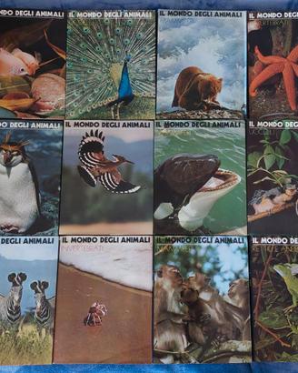 Il Mondo degli Animali - Larousse 1974 - 12 Volumi
