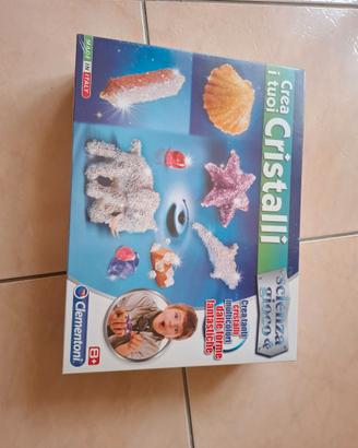 Crea i tuoi cristalli Clementoni nuovo sigillato