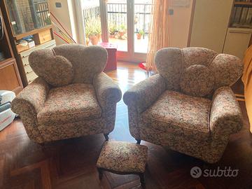 Coppia di Poltrone stile anni ‘50-‘60