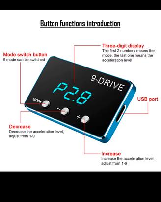 controller acceleratore 9-drive