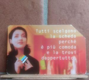 Tessera  telefonica  Ambra Angiolini