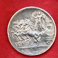 Moneta da 2 lire 1915 in argento