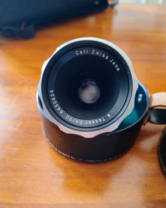 obiettivo vintage carl zeiss jena tessar