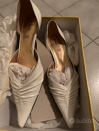 Scarpe tacco basso donna 38