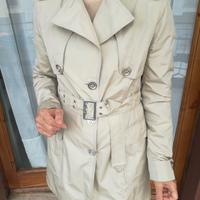 Trench sfoderato con cintura e tasconi Annie P