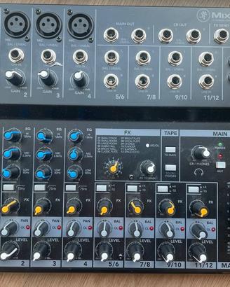 Mixer analogico Mackie Mix12FX - 12 canali con eff