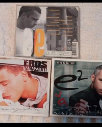 3 CD originali di Eros Ramazzotti.