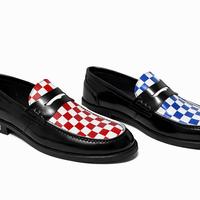 Scarpe uomo mocassini eleganti nuove Scacco Matto