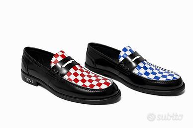 Scarpe uomo mocassini eleganti nuove Scacco Matto