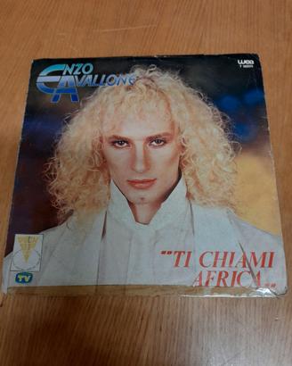 Vinile Enzo Avallone  1980 "Ti chiami Africa"