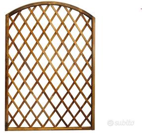Pannello in legno grigliato/traliccio ad arco