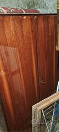 armadio in legno anni 60