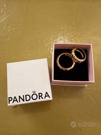 Anelli pandora coppia fedi
