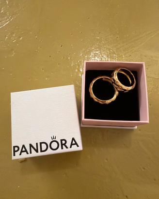 Anelli pandora coppia fedi