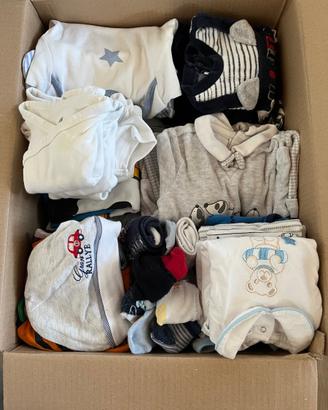 Abbigliamento bambino dai 3 ai 12 mesi