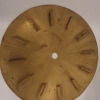 Quadrante in ottone per orologio