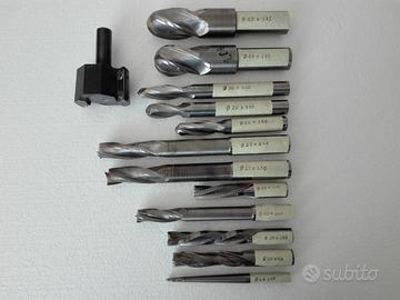 Frese per pantografo CNC 3 e 5 assi