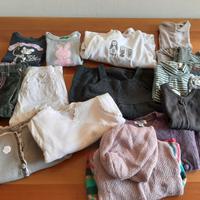 Lotto stock abbigliamento bambina 18 mesi