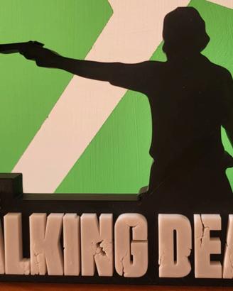 Logo The Walking Dead in Plastica 3D