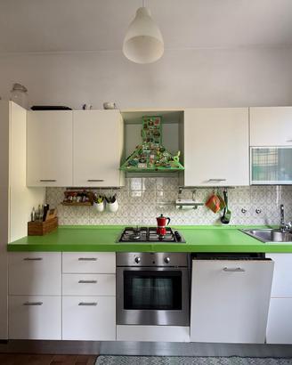 Cucina Scavolini 3,60m - p.cottura e forno ZANUSSI
