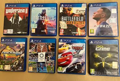 Lotto giochi PS4 originali – 8 titoli