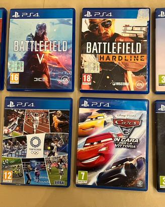 Lotto giochi PS4 originali – 8 titoli