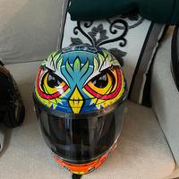 Casco Moto Aquila 🩵💛