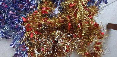 Festoni boa  natalizi vari colori 