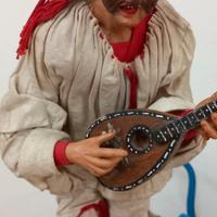 antico pulcinella in terracotta
