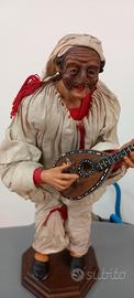 antico pulcinella in terracotta