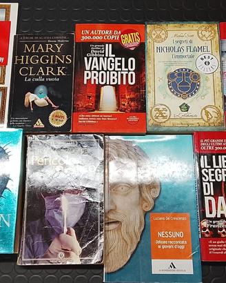 Lotto di libri misti