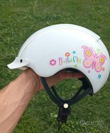 Casco bambina roller bicicletta monopattino skate