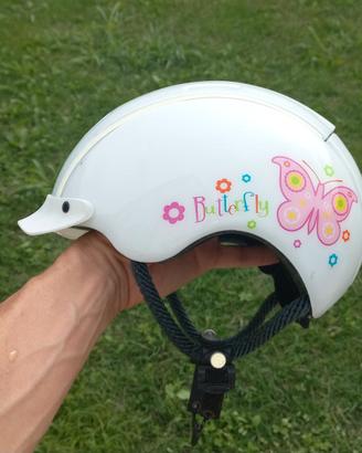 Casco bambina roller bicicletta monopattino skate
