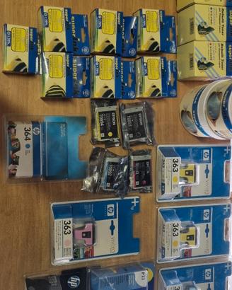 cartucce e tuner stampante Samsung,Epson ,Hp