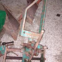 aratro a due vomeri spostabile per trattorino pren