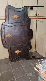 Testata letto antica