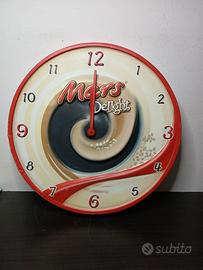 Mars orologio pubblicitario da Parete vintage