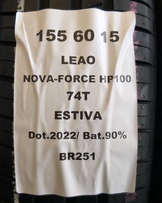 2 GOMME 155 60 15 LEAO BR251